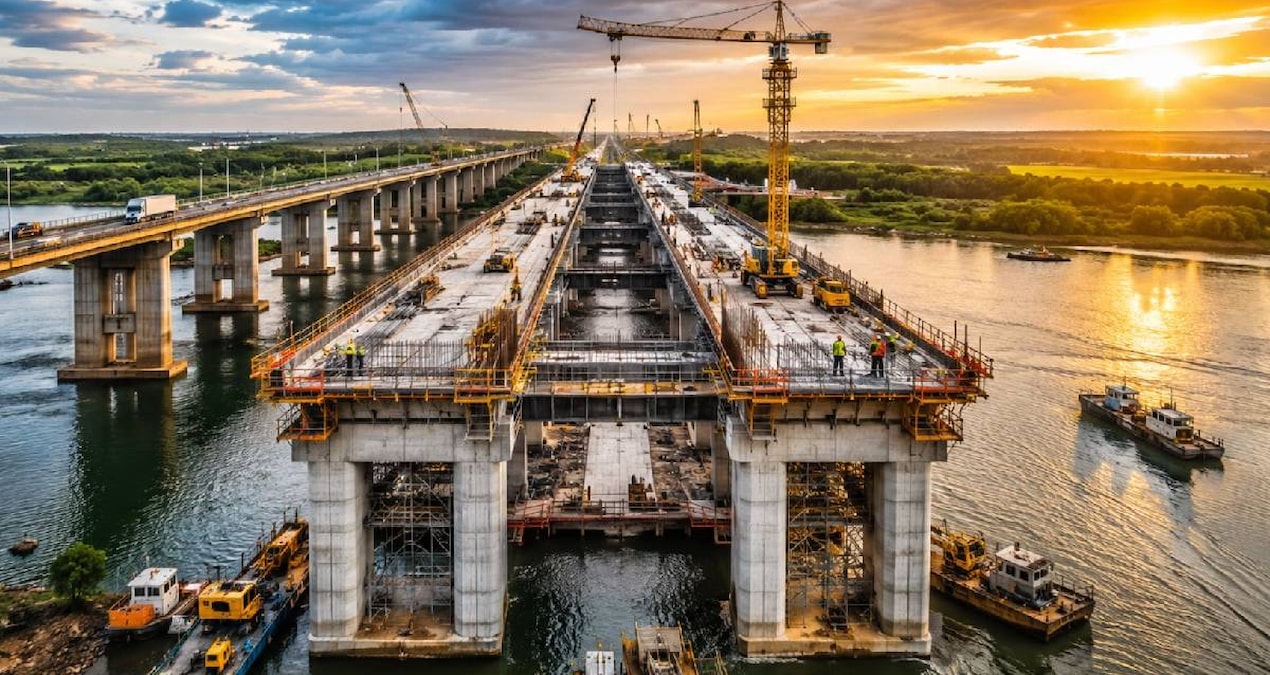 3,5 milyar liraya dev proje: En büyük köprüde sona gelindi