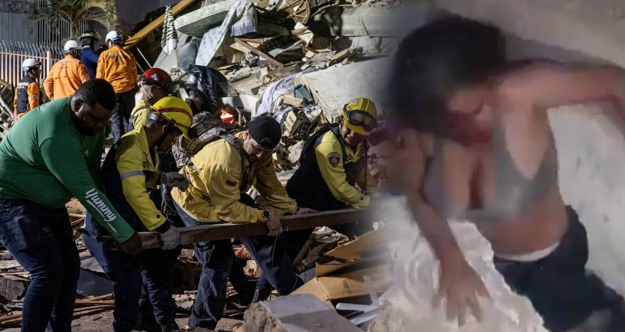 Venezuela’da enkaz altından çıkarılan depremzedeler konuştu